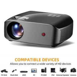 Max 200 "HD large screen TV 4K Projector led Proyector 1080P Home Theater WiFi
