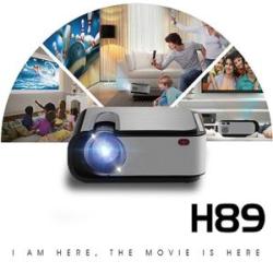Max 250 "HD large screen TV LED Projector 2200 Lumens LED Video Home Cinema WIFI
