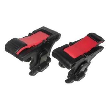 1 Pair D9 Plastic Mobile Phone Holder Gaming Triggers-Black