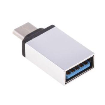 USB Type C Male To Micro 3.0 USB Female Converter Adapter OTG  Silver