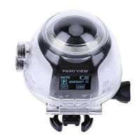 360 Degree 4K UHD Outdoor Waterproof Panorama Action Camera Car Recorder DV(White)