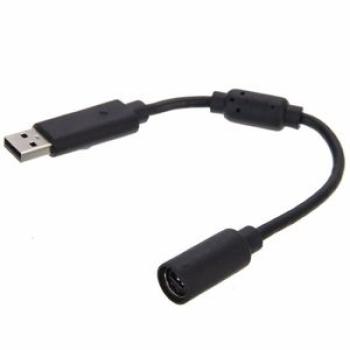 USB Breakaway Extension Cable Cord Adapter for Xbox 360-