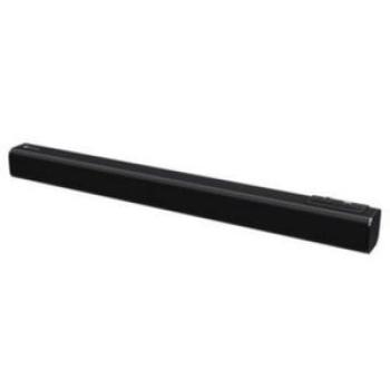 Smart Rechargeable TV Bluetooth Sound Bar With Remote Control - Black