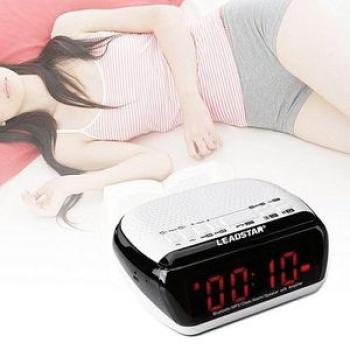 Wireless Bluetooth Speaker Music Audio MP3 Alarm Clock FM Radio LED Screen HT-S