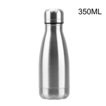 Vacuum Flask Single Wall Water Bottle Stainless Steel Hot Cold Water Cola Bottle