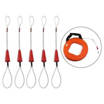 Electrician Push Pullers Duct Fish Tape Fastener Cable Puller Wire