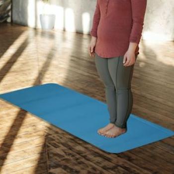 Pilates Workout Mat Thick 60X25X1.5Cm Yoga Knee Pad