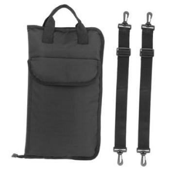 Standard Drum Mallet Storage Bag Drumstick Case Black Put 24 Sticks