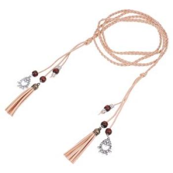 Ladies Girls Women Skinny Thin Fashion Waist Belt Waistbelt Khaki