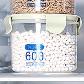 Waterproof Storage Tank With Scale Moisture-proof Sealing Storage Box-Green