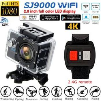 SJ9000R HD 4K 1080P Wifi Sport DV Action Camera Camcorder & Watch Remote Purple