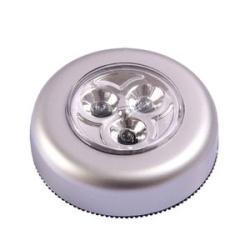 Portable Mini Round LED Bright Lights Touching Lamp Night