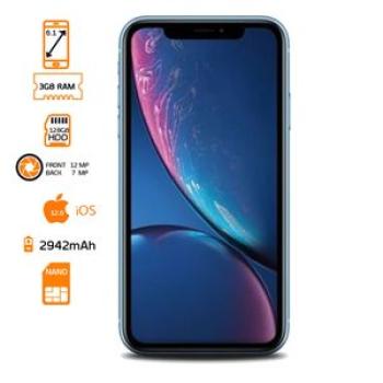 iPhone X - 5.8" - 256GB HDD - 3GB RAM - 2716mAh - Silver + Free Cover + Protector