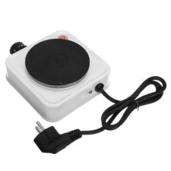 500W Electric Stove Hot Plate Portable Warmer Coffee Tea Heater Cooktop 220V EU Plug White