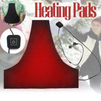 Electric Heating Pad For Thermal Heated Jackie Warm Winter 3 Gear Temp USB