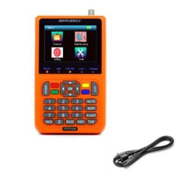 V9 TV Signal Finder Tester LCD Digital Satellite Receiver Finder Meter 3.5 Inch Avocado