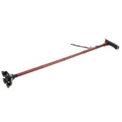 Folding Walking Cane w/5-Pod Tip & LED Light Alarm Anti-Slip Walking