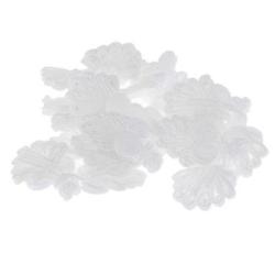 20Pcs Fancy Chinese Button Knot Decorative Crafts For Clothes White