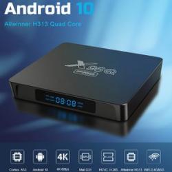 X96Q PRO Android 10.0 TV Box 2.4G Wifi 1080P Smart Media Player X96Q 4K Smart Set Top Box