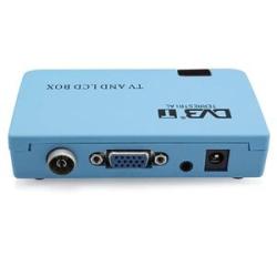 Digital TV Box LCD/CRT VGA/AV Tuner -T Free View Receiver Converter EU plug