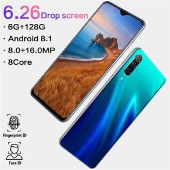 a50 6+128G Under Screen/Face 6.3‘’ Android 8.1 Dual SIM Smartphone Blue