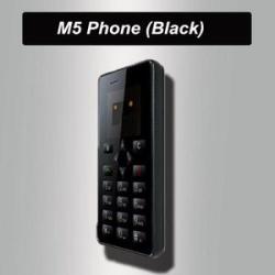 M5 GSM Pocket Phone 1.0" LED Display Alarm Clock 128M Storage Light Radiation
