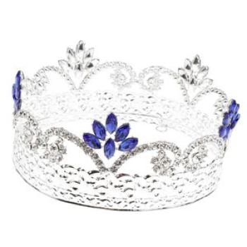 Bridal Crystal Rhinestone Tiara Crown  Accessories Silver