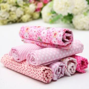 7Pcs Pilk 50x50cm Assorted Pre-Cut Quarters Square Bundle DIY Fabric Patchwork