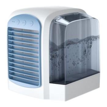 WT-F10 Portable European Style Water-cooled Fan (Blue)