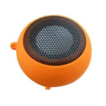 Mini Portable Hamburger Speaker Amplifier for iPod-Orange