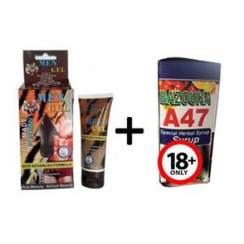 Bazouka Syrup (200ml) + Jaguar Power Enlargement Gel - 50ml