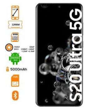 Galaxy S20 Ultra - 6.9` - 128GB GB HDD - 12GB RAM - 5000mAh - Black
