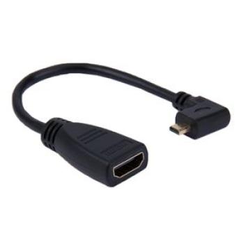 19cm Micro HDMI  to HDMI Female Cable Adapter