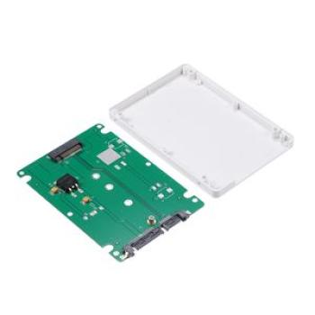 NGFF M.2 SSD to 22Pin SATA III Converter Adapter with 2.5` Enclosure 2280 2260 2242 2230 SSD