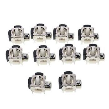10/Pcs Analog Stick Joystick Replacement Parts for