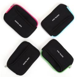 Digital Waterproof Storage Bag for Smartphone Earphone Blue