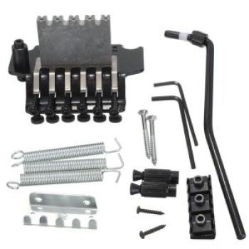 Floyd Rose Black Lic Ibanez Guitar Bridge Edge Style Double Tremolo System