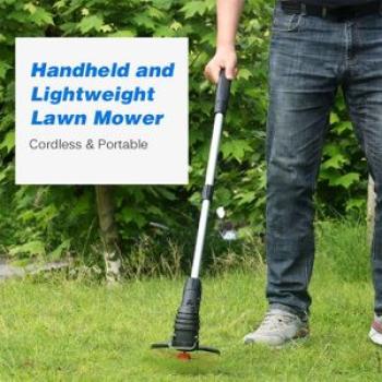 Electric Lawn Mower Portable Stringless Machine  For Household
