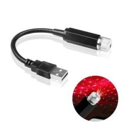 LED Car Roof Star Night Light Projector Atmosphere Galaxy Lamp USB Decorative Lamp Interior