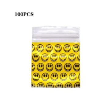 100PCS  Plastics Sealed Bag Sealing Storage Bags Organizer