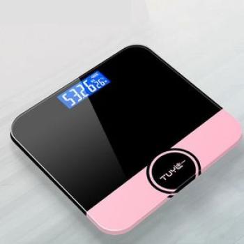 NEW Electronic Scale Human Body Scale Health Weigh Black-USB Charging