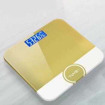 NEW Electronic Scale Human Body Scale Health Weigh Gold-USB Charging