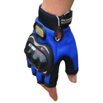 Outdoor Half-Finger Motorbike Gloves, Specification: L
