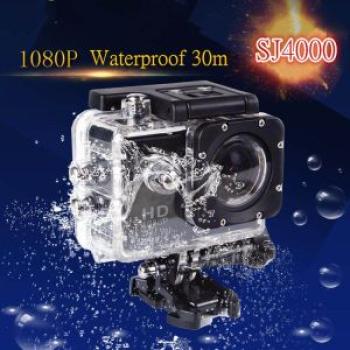 SJ4000 HD 1080P 2.0` LCD Sports Action DV Car DVR Camera Camcorder Waterproof Silver Silver (silver)