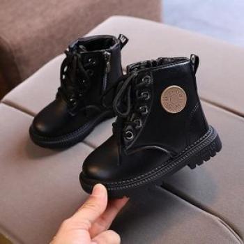 wear resistant baby shoes casual shoes shoes-Black