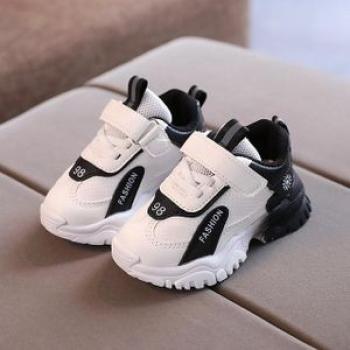 Damping casual sneakers resistant wear the shoes-Black