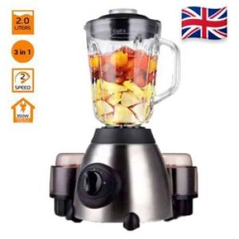 Original - Durable Quality Commercial Blender 1.5L - 2.0L Silver