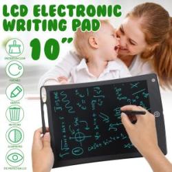 LCD Writing Tablet 10 inch Handwriting Board Notepad With Stylus Pen For Kids Green