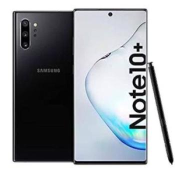 Galaxy Note10 Plus Note 10+  12GB + 256GB Mobile Phones - Black