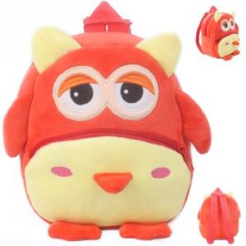 1-2 years baby plush backpack animal soft plush schoolbag